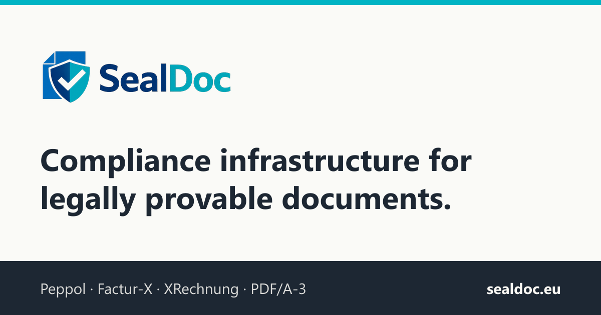 SealDoc — independently verifiable — 官网预览图